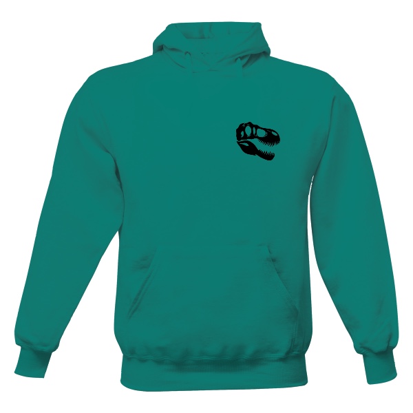 Pánská mikina s kapucí s potiskem Dinosaurus 