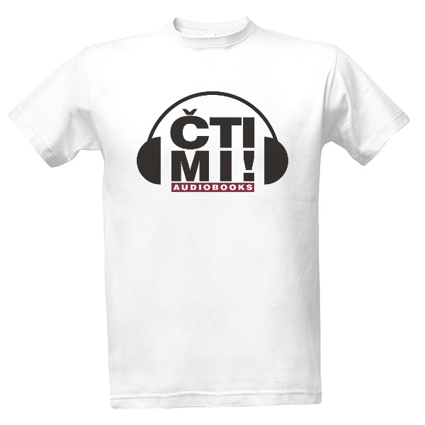 Tričko s potiskem Motiv: Logo Čti mi! - Barevné 2