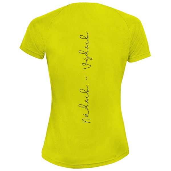 Dámské funkční tričko s potiskem Nádech - Výdech 